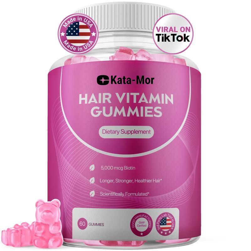 Kata-Mor© - Hair Growth Gummies – Supports Healthy Hair Growth and Strength