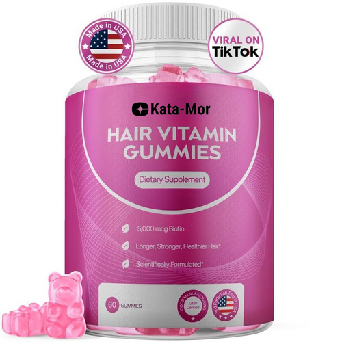 Kata-Mor© - Hair Growth Gummies – Supports Healthy Hair Growth and Strength
