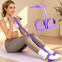 Core & Legs Pedal Resistance Band Trainer