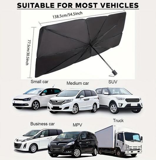 Kata-Mor Anti-UV Windshield Sunshade